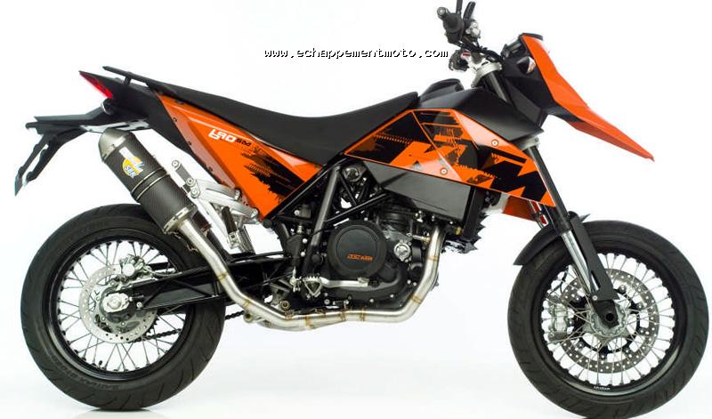 echappement moto KTM 690 SUPERMOTO leovince echappement moto KTM 690 SUPERMOTO leovince